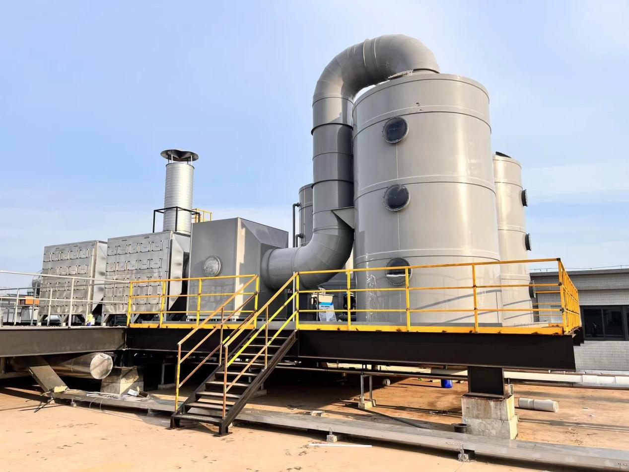 引领绿色制造——我司建设某废气处理项目圆满竣工