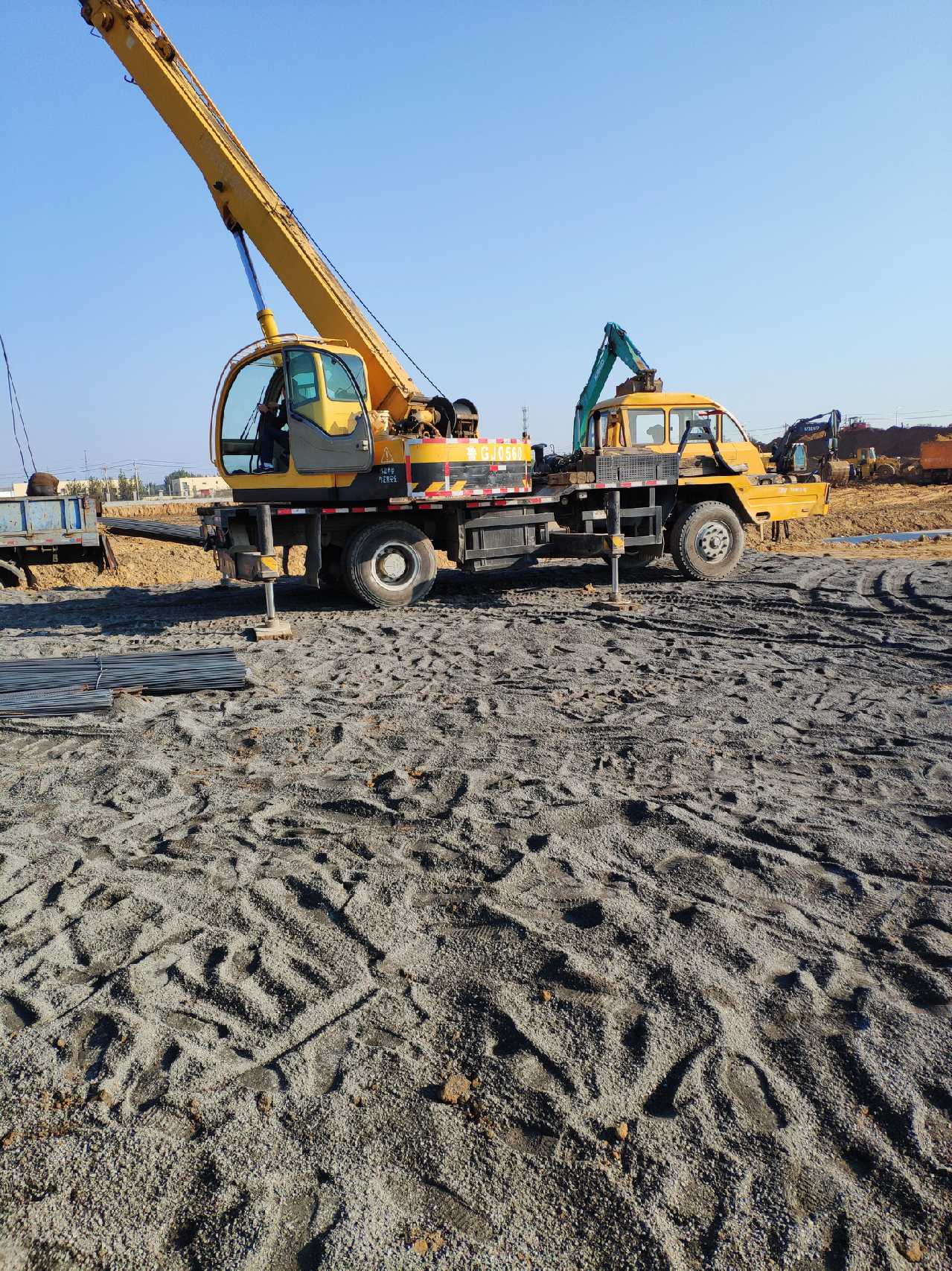 山东阿齐污水处理项目正在紧张施工中